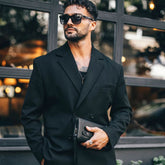 Man's luxury 2 in 1 cross body and hand bag