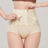Seamless Buttoned Body Shaping Pants for Women