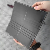 Black Leather Organizer Wallet