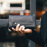 Man's luxury 2 in 1 cross body and hand bag