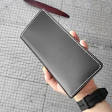 Black Leather Organizer Wallet