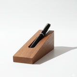 Wooden Single Slot Pen Holder Minimalist Desk Organizer