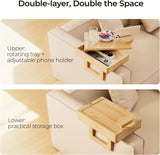 Handmade Mini Couch Arm Table