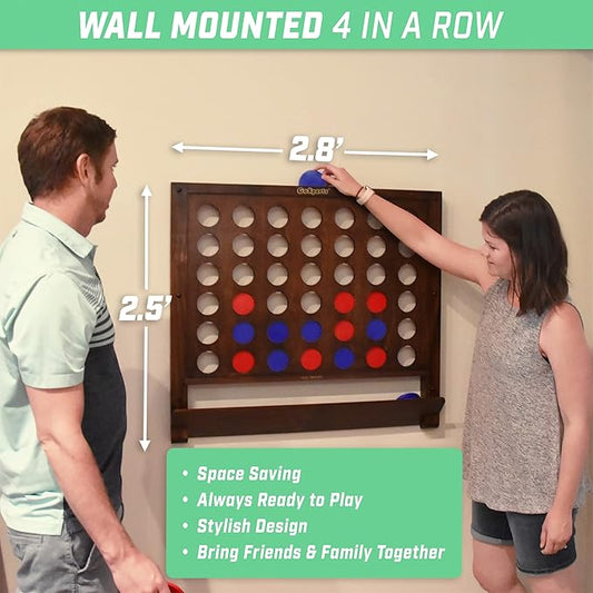Wall Mounted Giant 4 in a Row – Jumbo Game