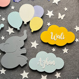 AlphaSouq Elephant Balloon Lamp Set