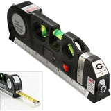 Fixit Laser Level Pro 3 – 4-in-1 Multi-Purpose Measuring Tool with 8ft Tape