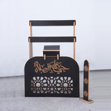 Salah Organizer – All-in-One Prayer Mat with Quran Stand