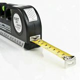 Fixit Laser Level Pro 3 – 4-in-1 Multi-Purpose Measuring Tool with 8ft Tape