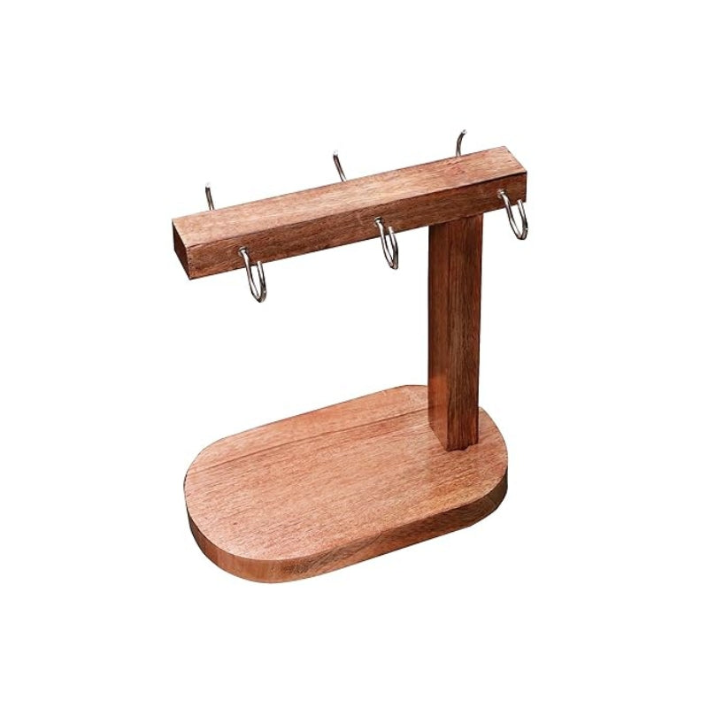 Wooden Mug & Cup Holder Stand for Kitchen