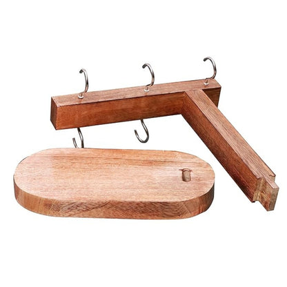 Wooden Mug & Cup Holder Stand for Kitchen