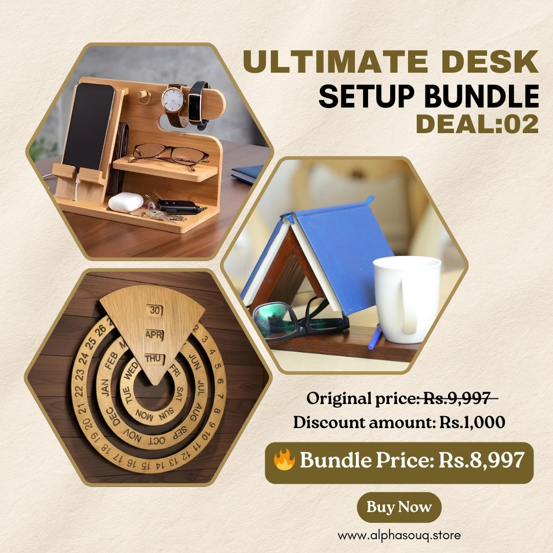 Deal:02 – Ultimate Desk Setup Bundle