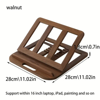 Foldable Wooden laptop Stand