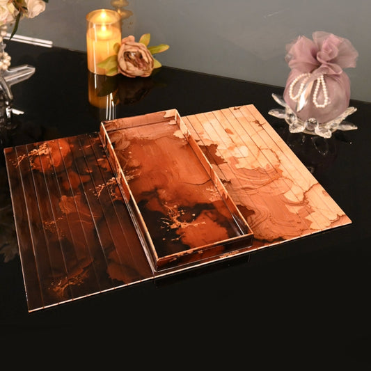 Golden Fade Sofa Tray