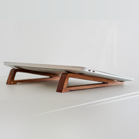 Wooden Laptop Stand | Foldable & Magnetic Lock
