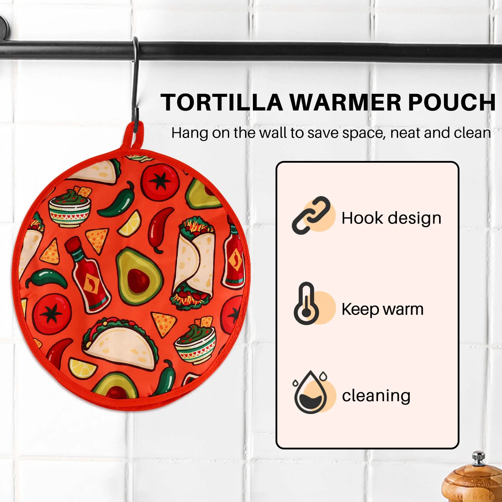 Roti Heat Insulated Pouch