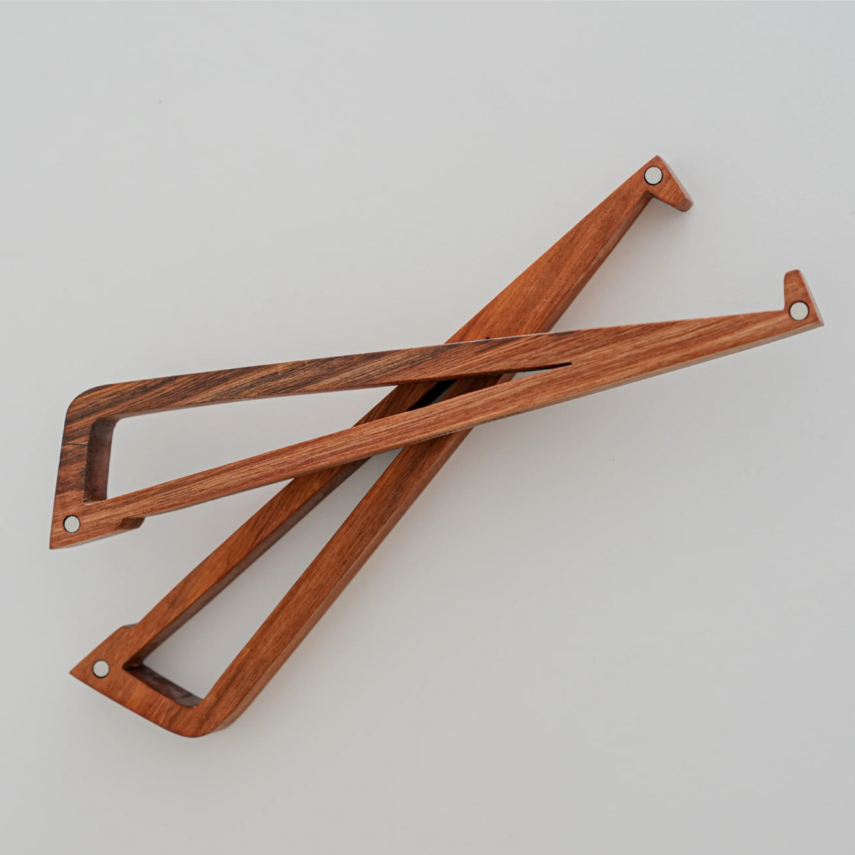 Wooden Laptop Stand | Foldable & Magnetic Lock