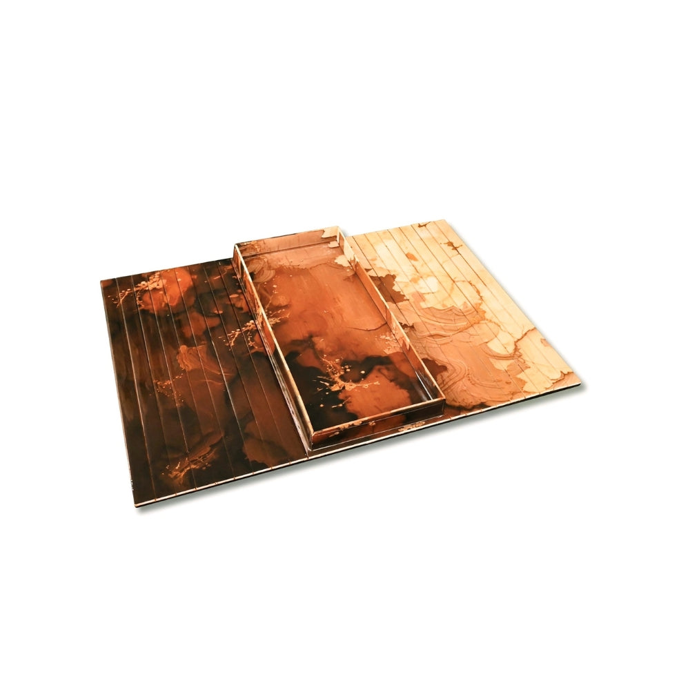 Golden Fade Sofa Tray
