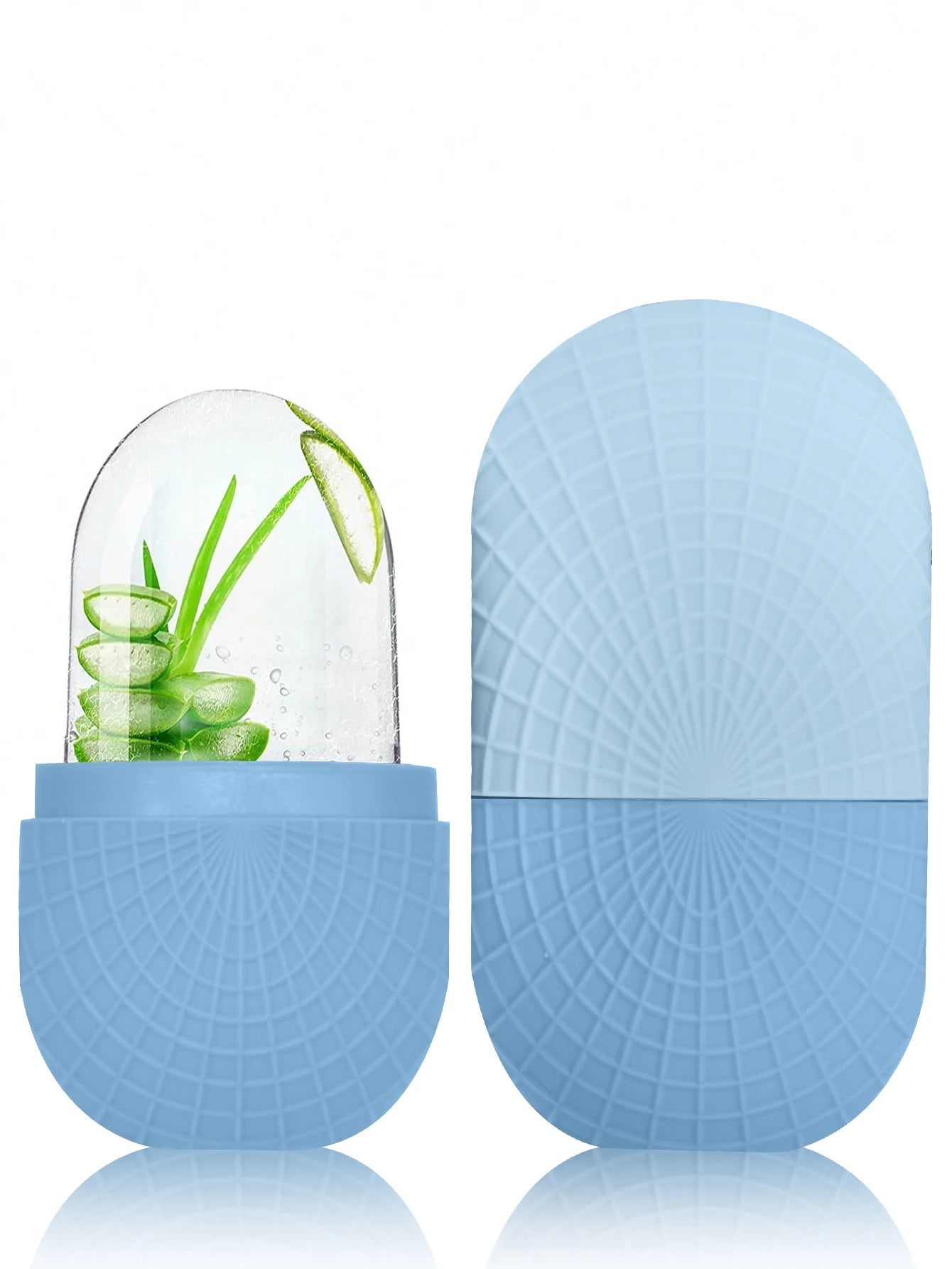 Upgraded Ice Ball Face Eye Roller - Silicone Ice Mold Roller Firms Facial Skin Cooling Reusable Facial Skin Care Tool