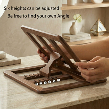 Wooden Laptop Stand – Foldable Desk Riser for Home & Office