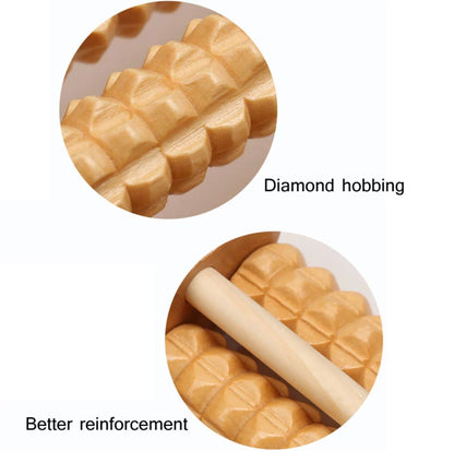 Wooden Reflexology Foot Massager