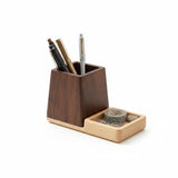 2-in-1 Wooden Pen Holder