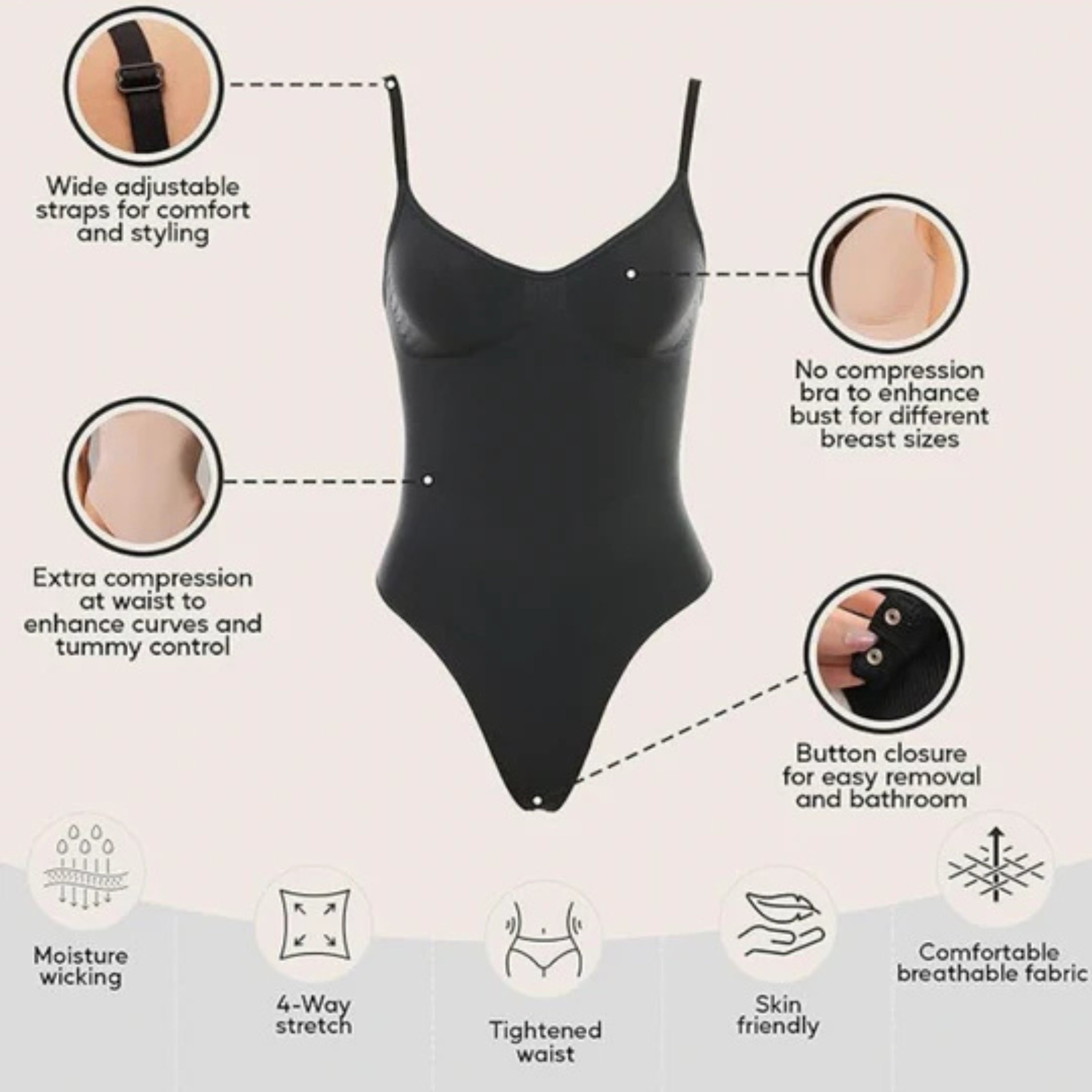 Snatched Shapewear Bodysuit