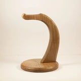 Wooden headphone holder