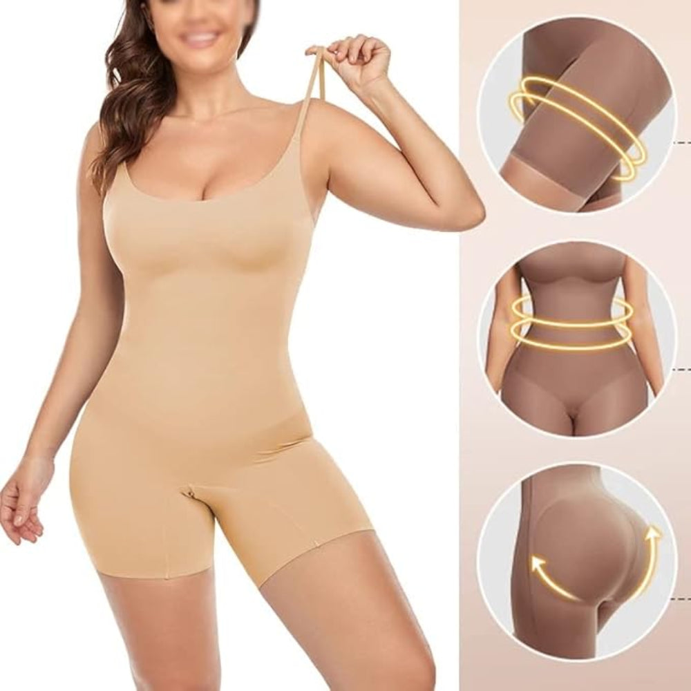 Women Full Body Shaper Seamless Butt Lifter Bodysuit