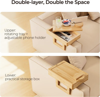 Handmade Mini Couch Arm Table