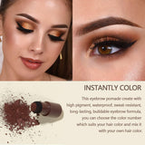Eyebrow Stamp Shaping Kit With Reusable Eyebrow Stencils