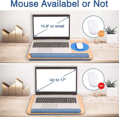 Oversized Lap Desk with Cushion