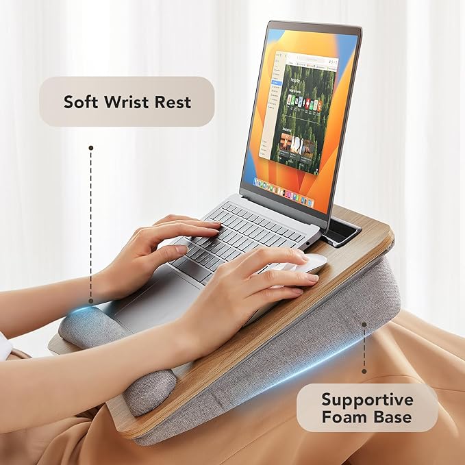 Wooden Laptop Organizer