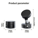 Foldable Portable Vacuum Magnetic Phone Holder