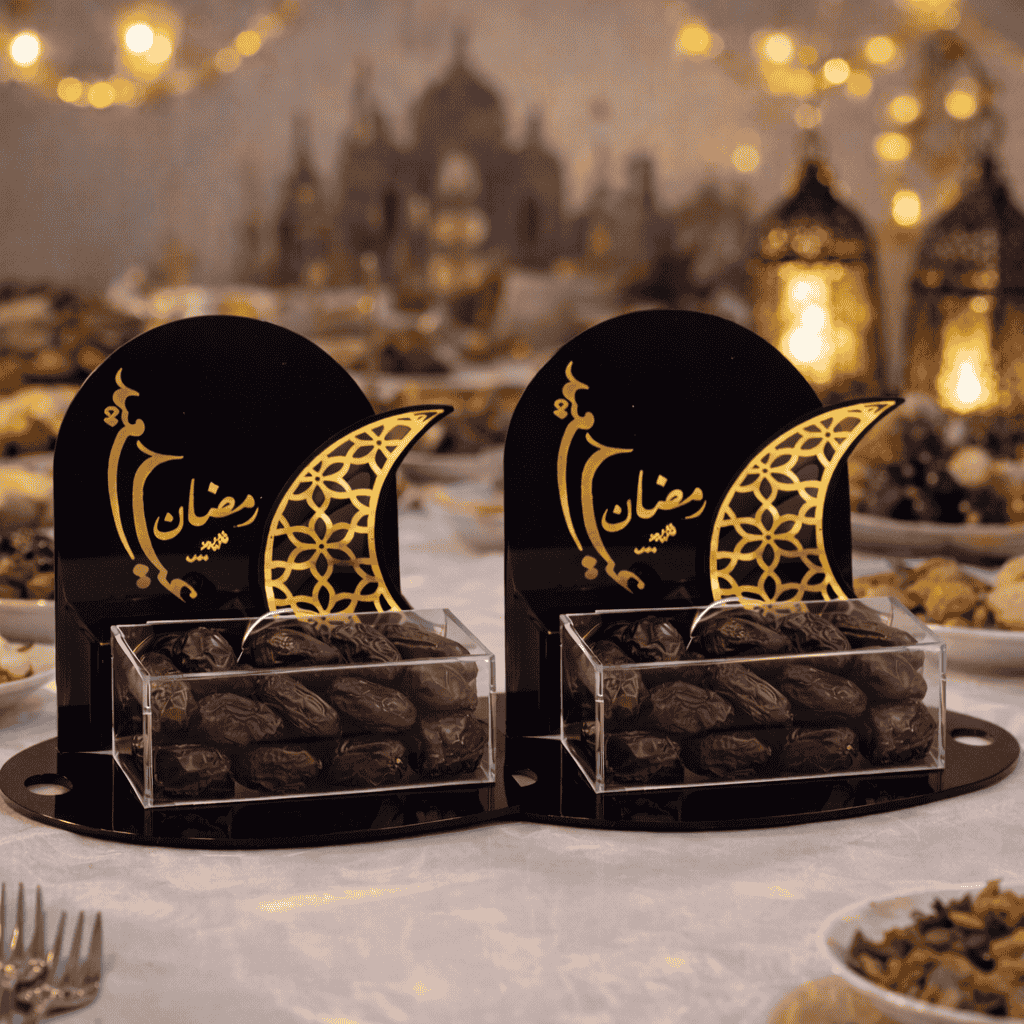 Ramadan Special Acrylic Date Box