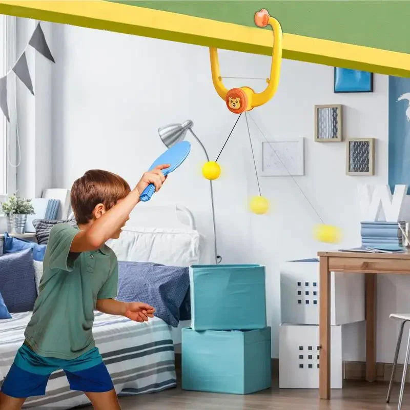 INDOOR HANGING TABLE TENNIS TRAINER