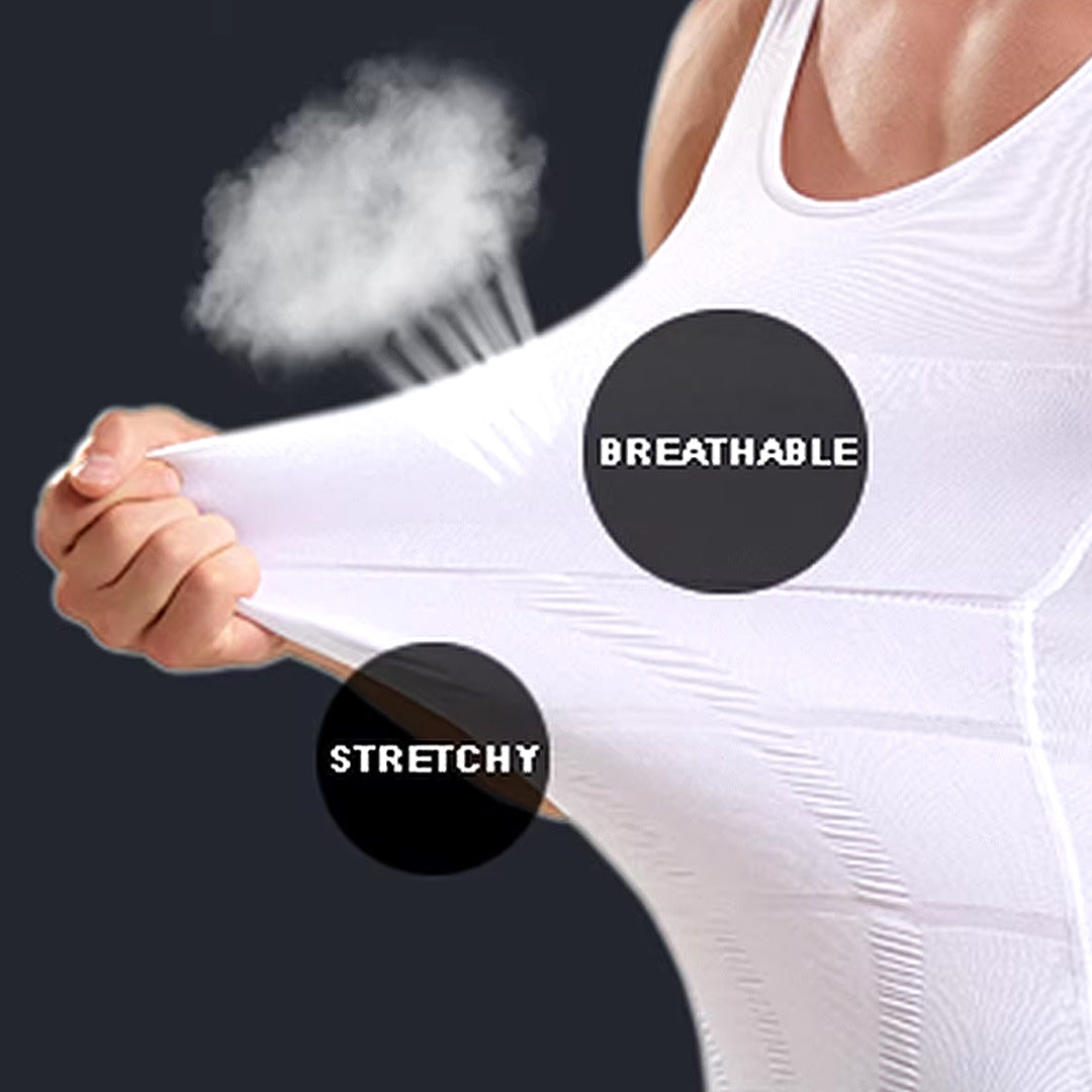 Slim and Lift Men Slimming Body Shaper Vest for Summer & Winter