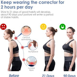 Smart Sensor Posture Corrector Vibration Belt