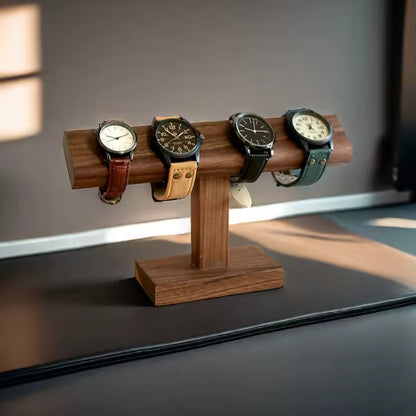 Wooden T-Bar Vintage Bracelet, Chain, Watch, Jewelry Organizer
