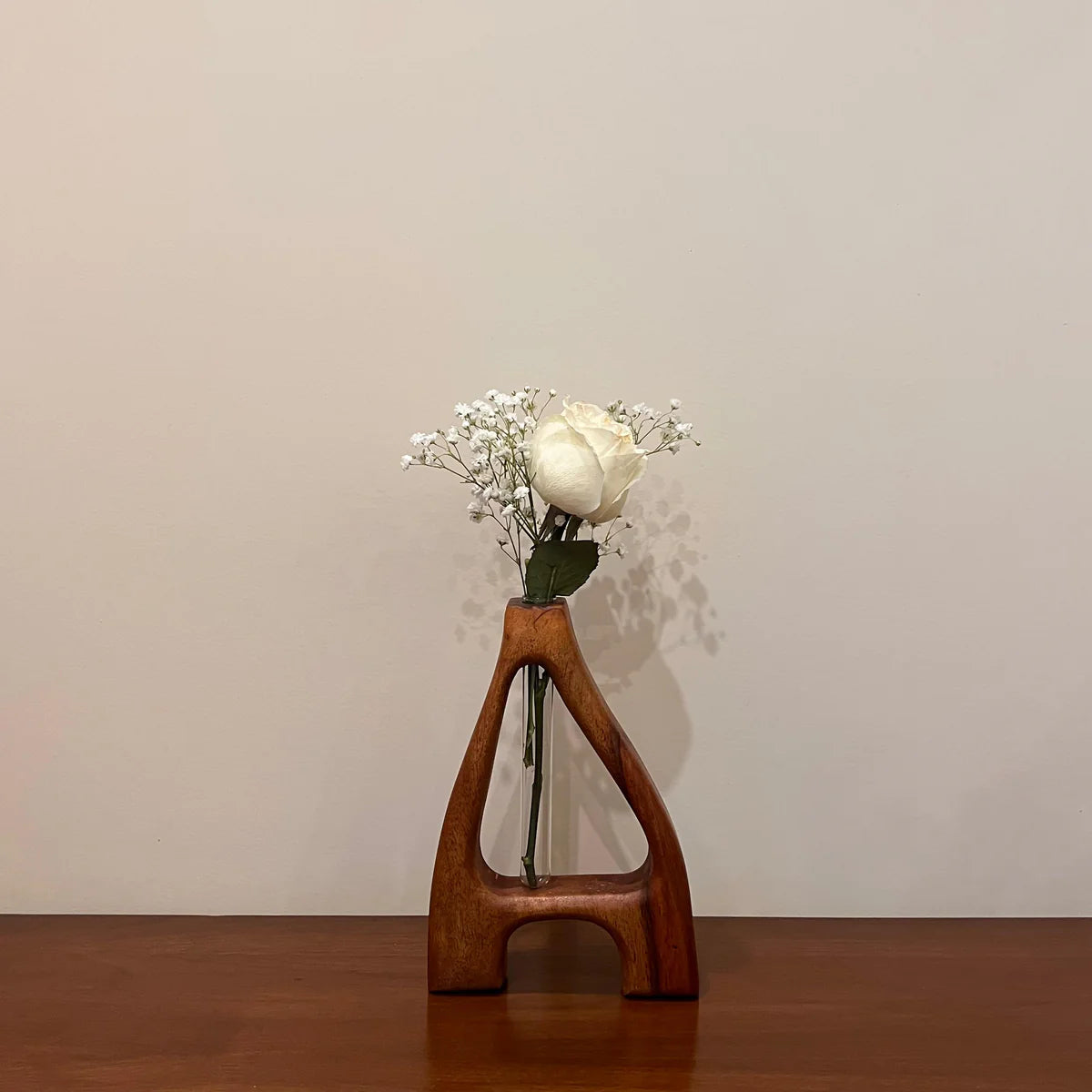 A-Shaped Glass Tube Vase