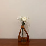A-Shaped Glass Tube Vase