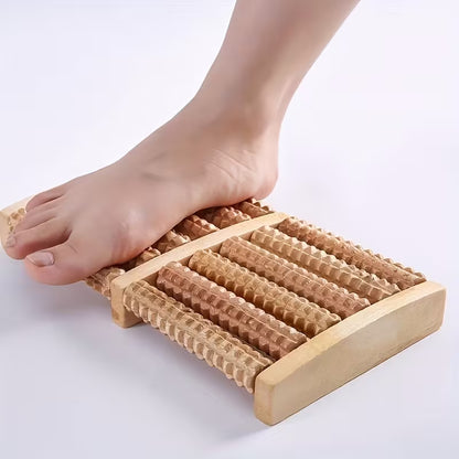 Wooden Reflexology Foot Massager