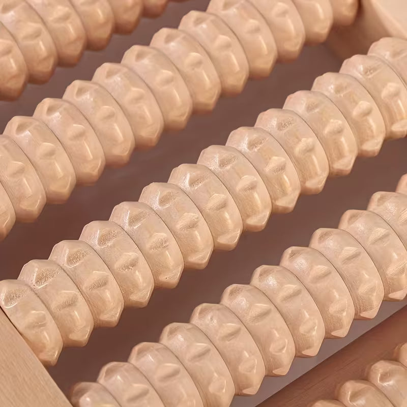 Wooden Reflexology Foot Massager