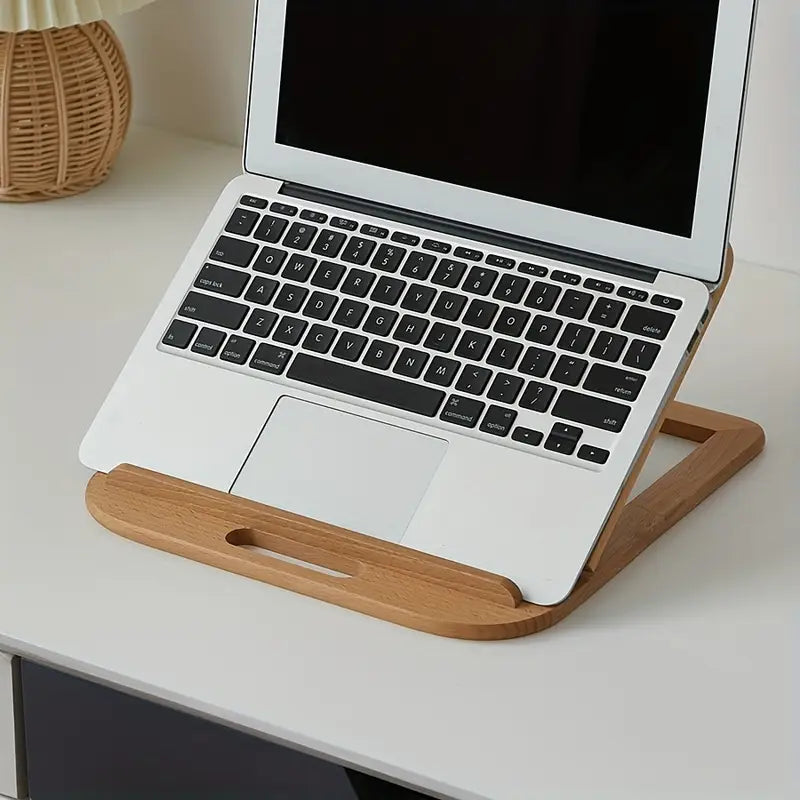 Foldable Wooden laptop Stand