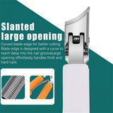 Anti-Splash Nail Curved Edges Clippers