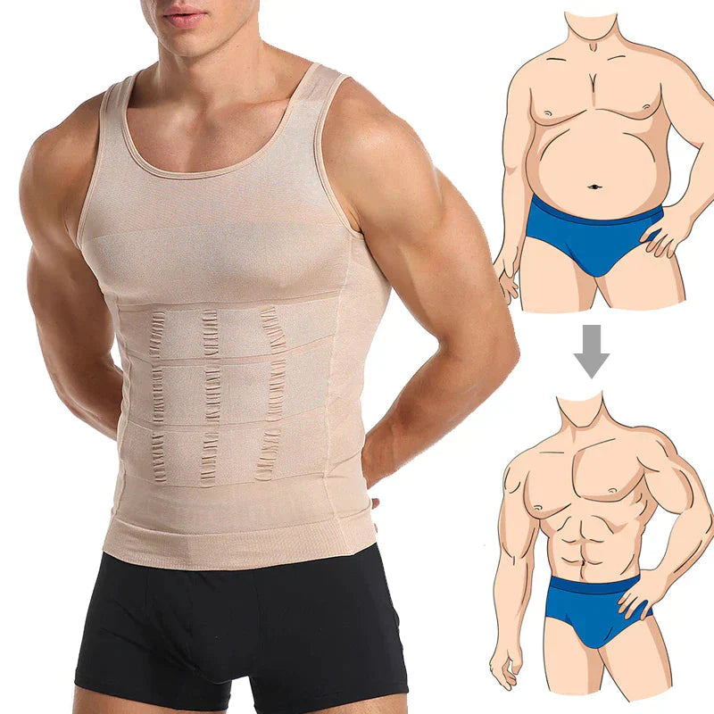 Slim and Lift Men Slimming Body Shaper Vest for Summer & Winter