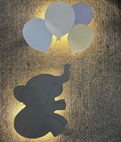 AlphaSouq Elephant Balloon Lamp Set